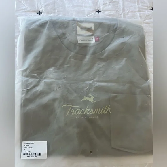 Tracksmith Run Cannonball Run Tee - Color: Driftwood - Picture 3 of 3